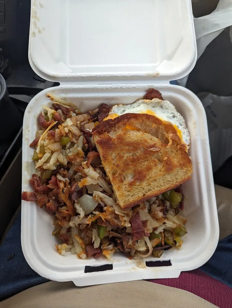 Breakfast Sandwich with Motherlode Hashbrowns